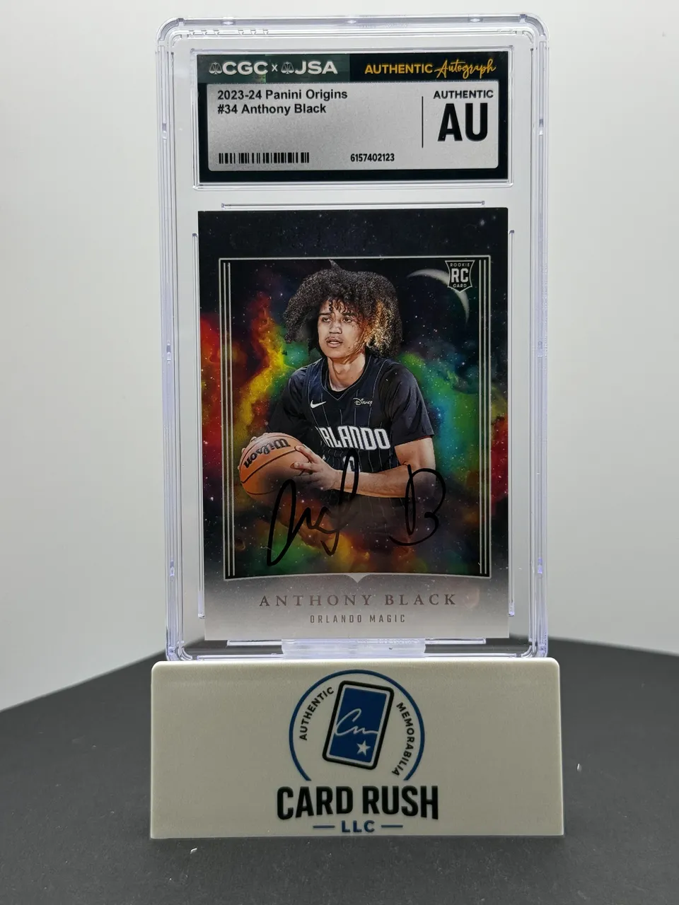 2023-24 Panini Origins Anthony Black RC In-Person Rookie Auto CGC/JSA Authentic Autograph Orlando Magic