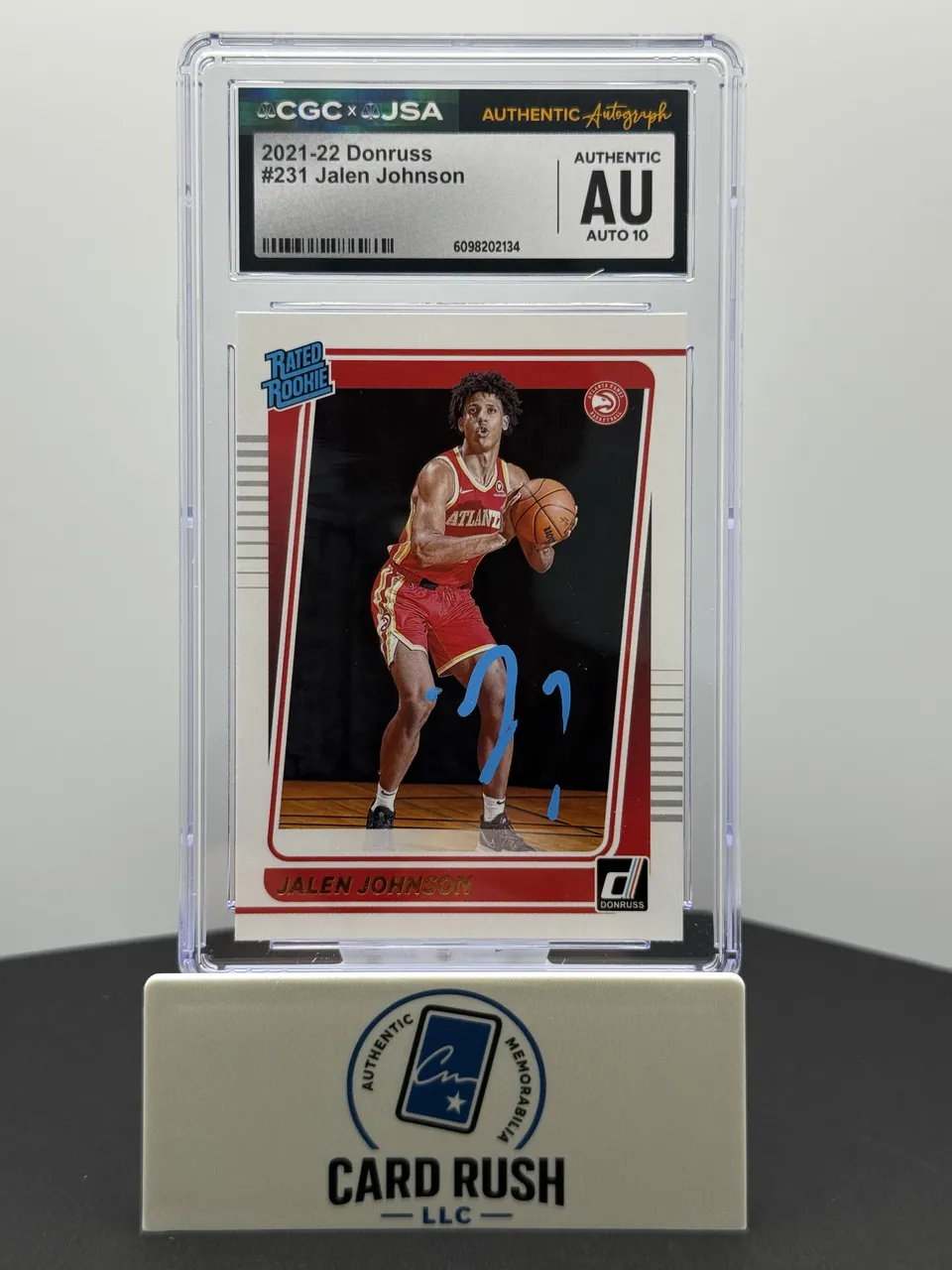 Worth the Wait — Jalen Johnson's Donruss Rated Rookie Autograph