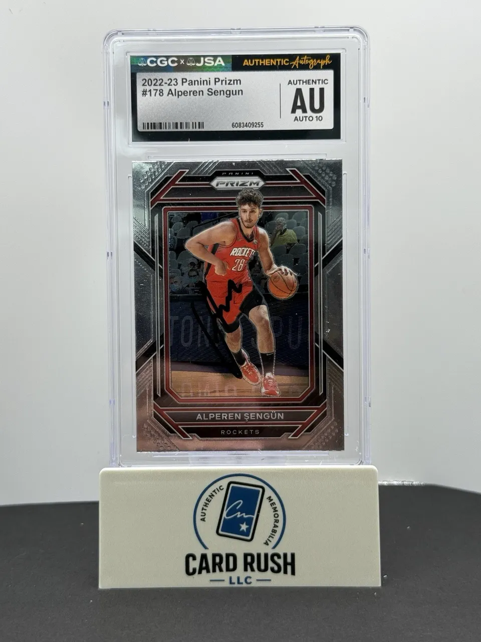 2022-23 Panini Prizm Alperen Sengun IP Auto CGC Authentic