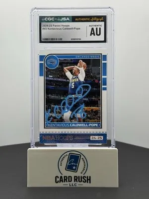 2024-25 Kentavious Caldwell-Pope Panini-Hoops IP Auto CGC/JSA Authentic