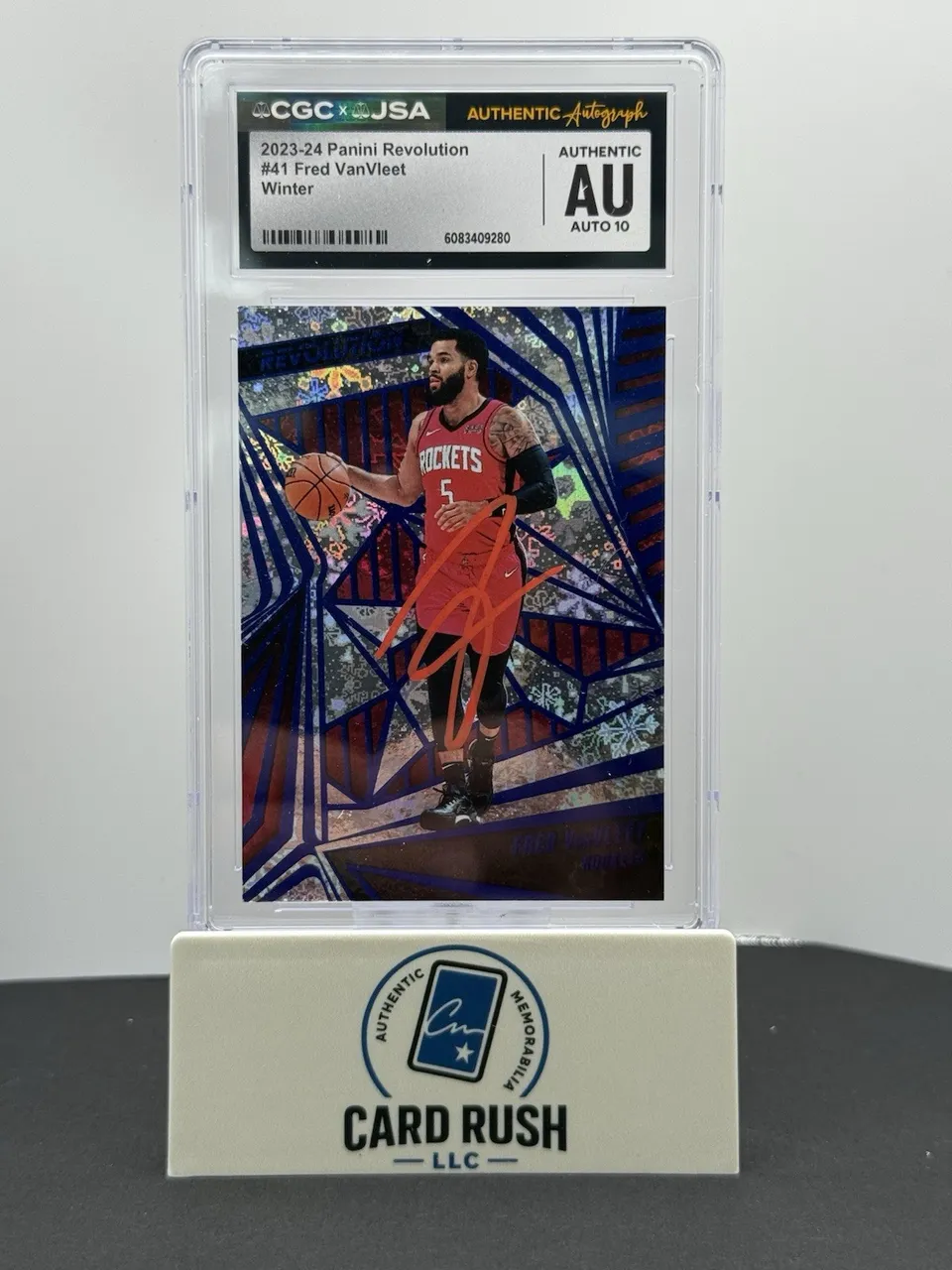 2023-24 Panini Revolution - Fred VanVleet #41 Winter IP Auto CGC Authentic