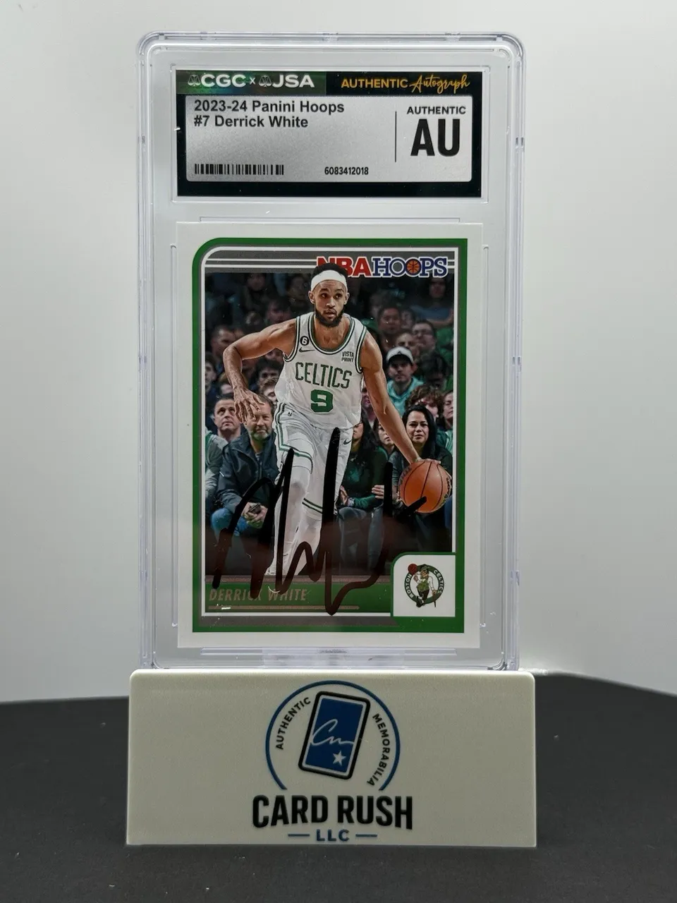 Derrick White 2023-24 Panini Hoops #7 Boston Celtics