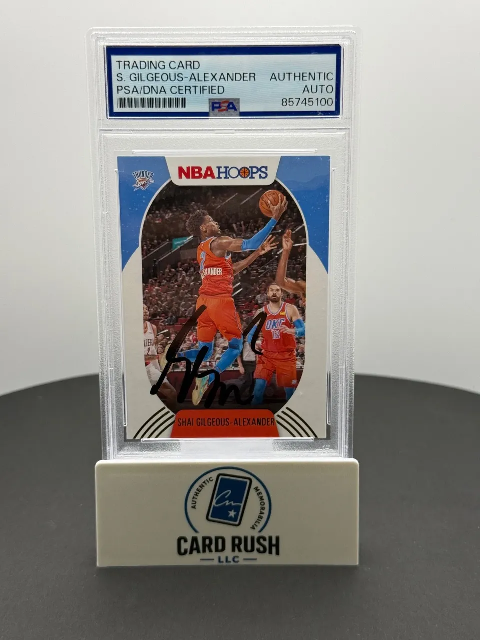 Trading Card Shai Gilgeous Alexander Certified Auto Autograph PSA Authentic Auto