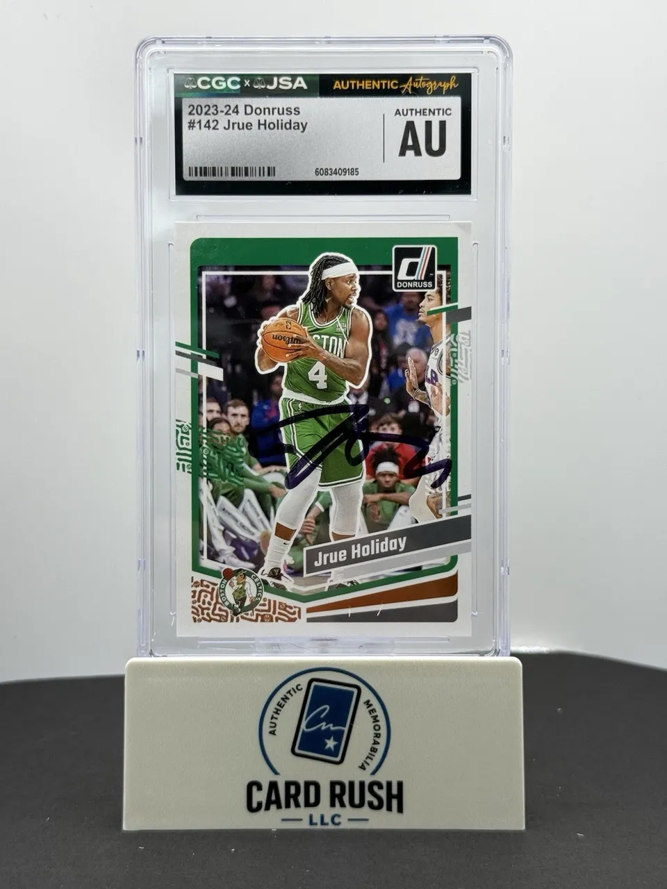 2023-24 Donruss Jrue Holiday Boston Celtics IP Auto CGC/JSA Authentic