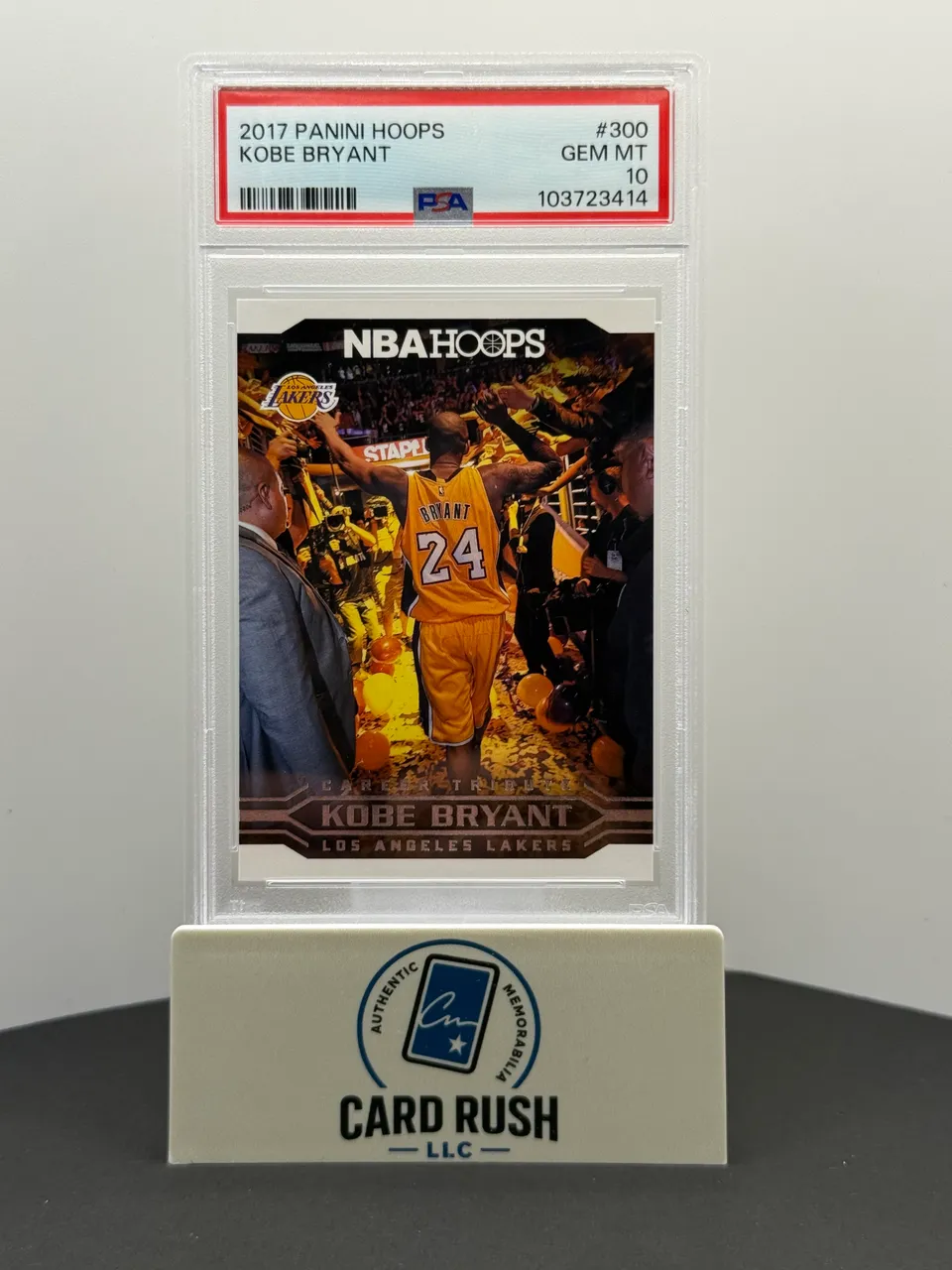 2017-18 Panini Hoops Kobe Bryant Basketball Card