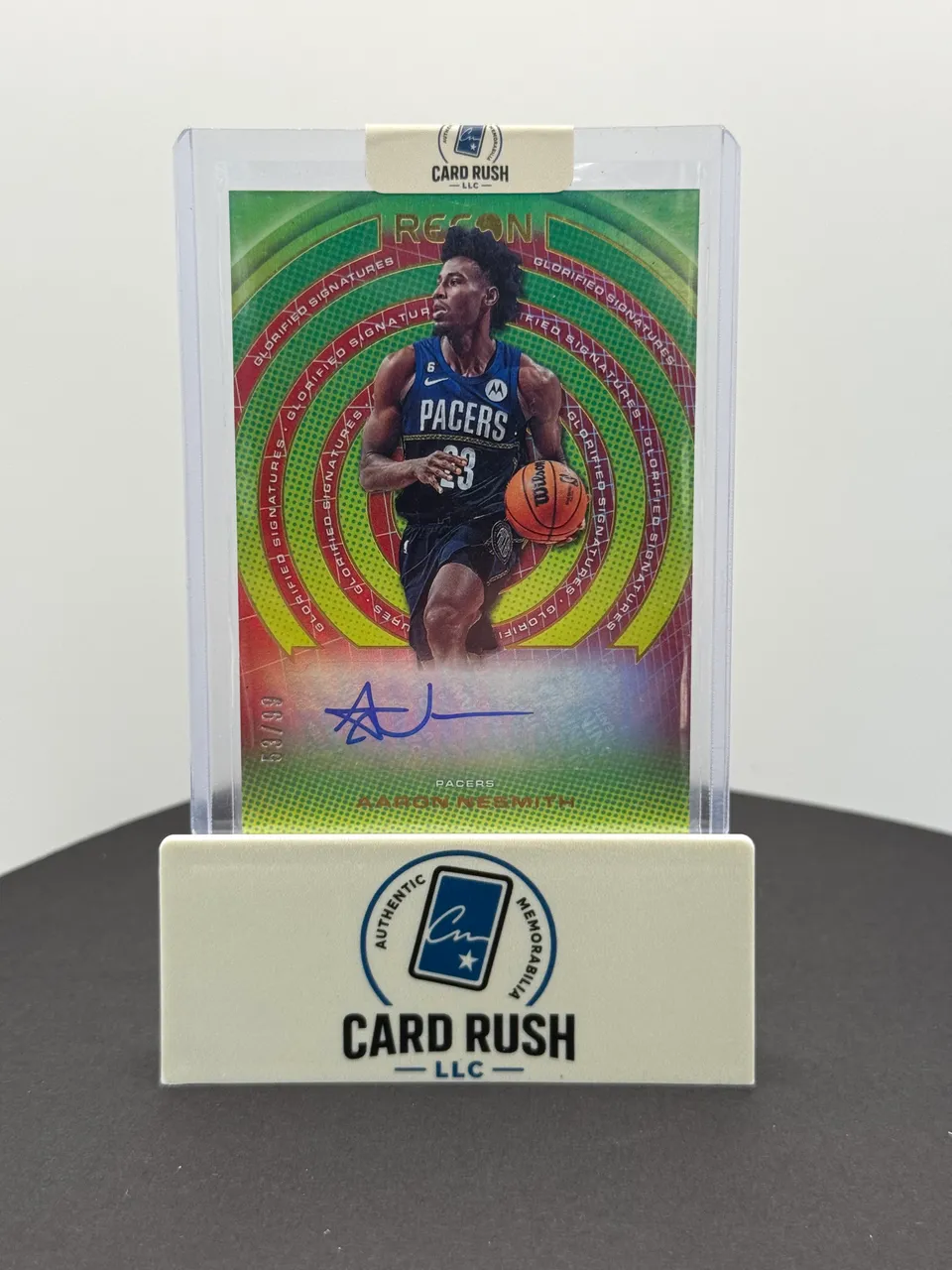 2022-23 Panini Recon Aaron Nesmith Autograph Card