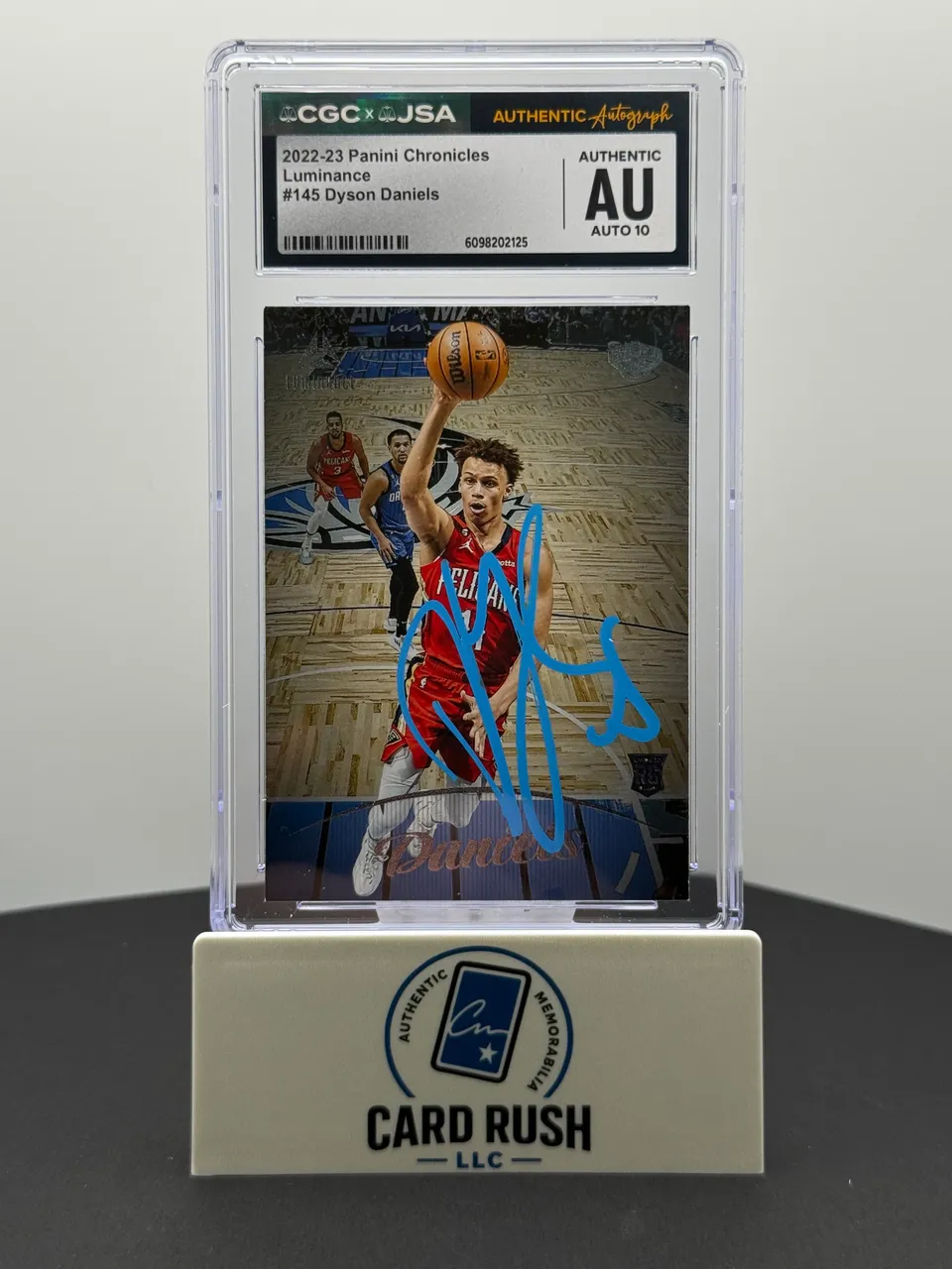 2022-23 Panini Chronicles Luminance Dyson Daniels Autograph