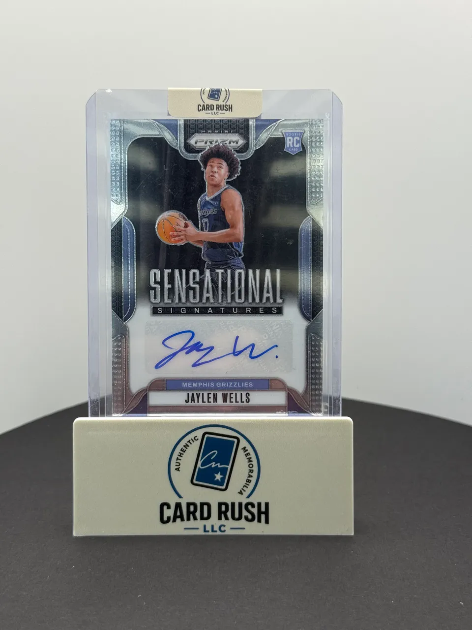 2024-25 Jaylen Wells Sensational Signatures Rookie Card
