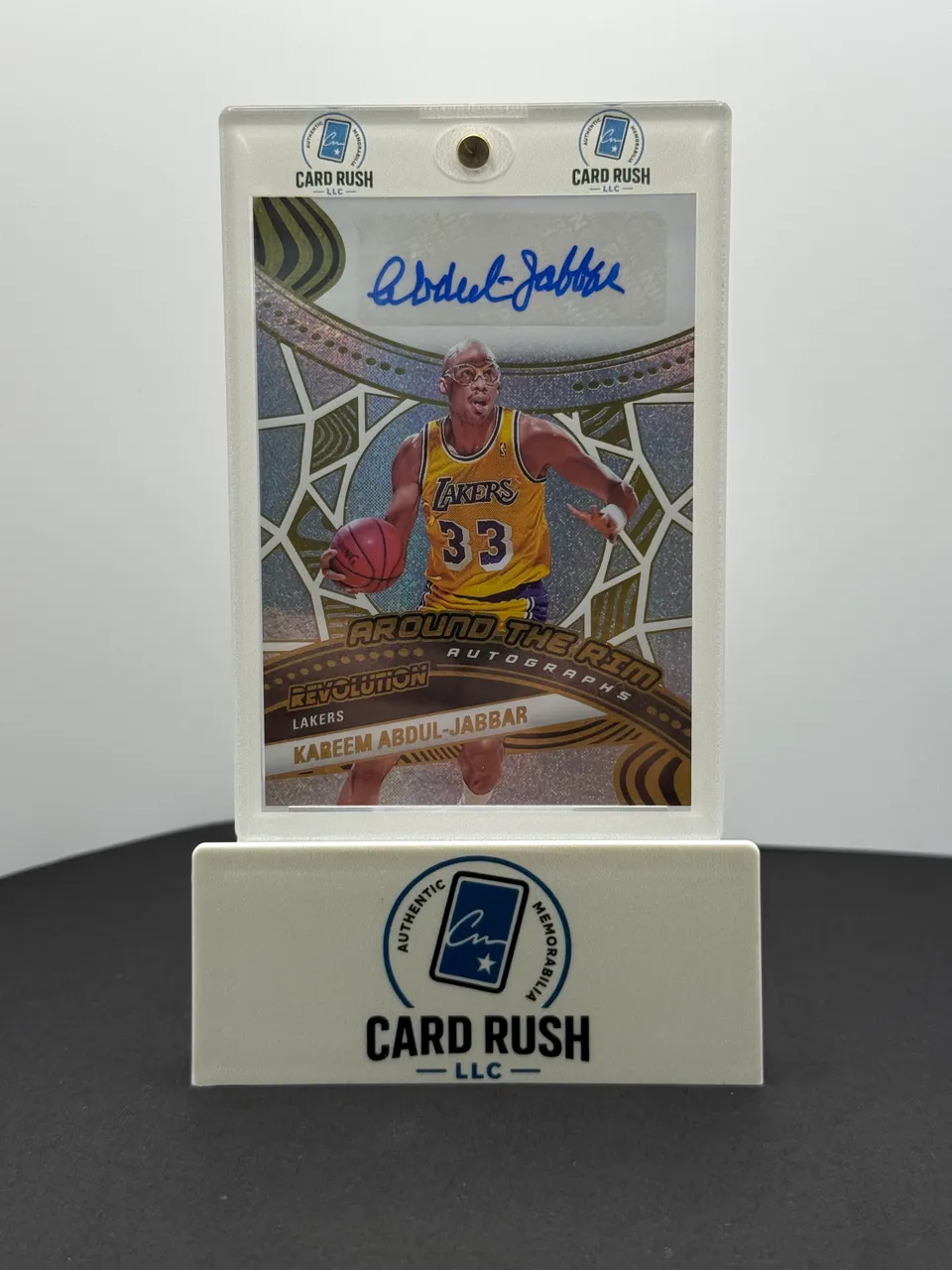 2024-25 Panini Kareem Abdul-Jabbar Autographed Basketball Card