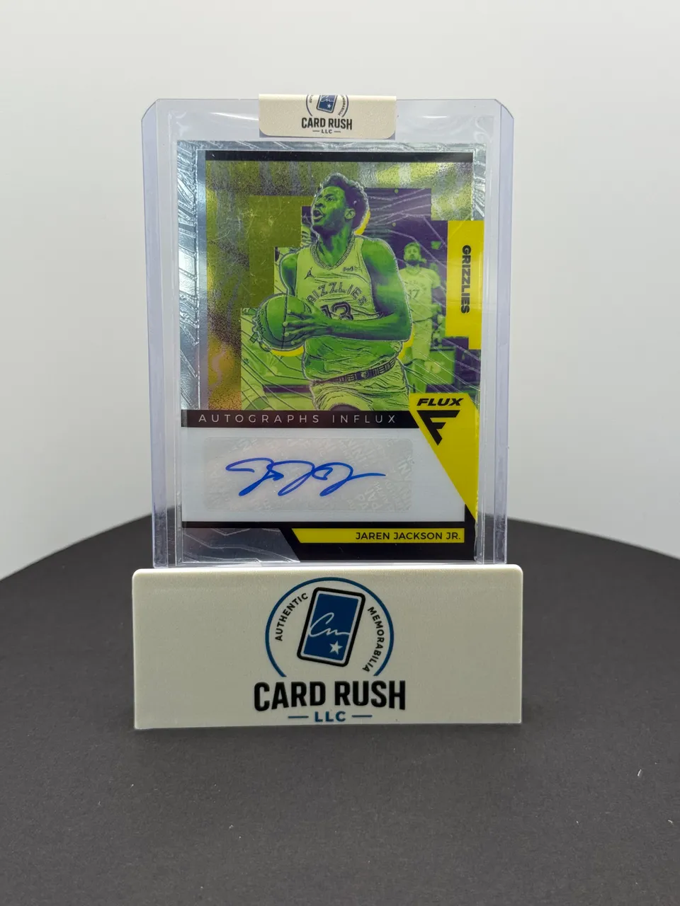 2020-21 Panini Flux Jaren Jackson Jr. Autographed Rookie Card