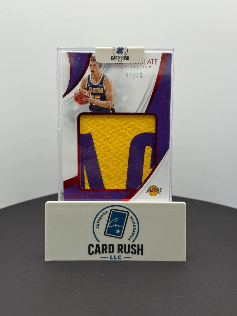2018-19 Panini Immaculate Collection Memorabilia Basketball Trading Card - Moritz Wagner