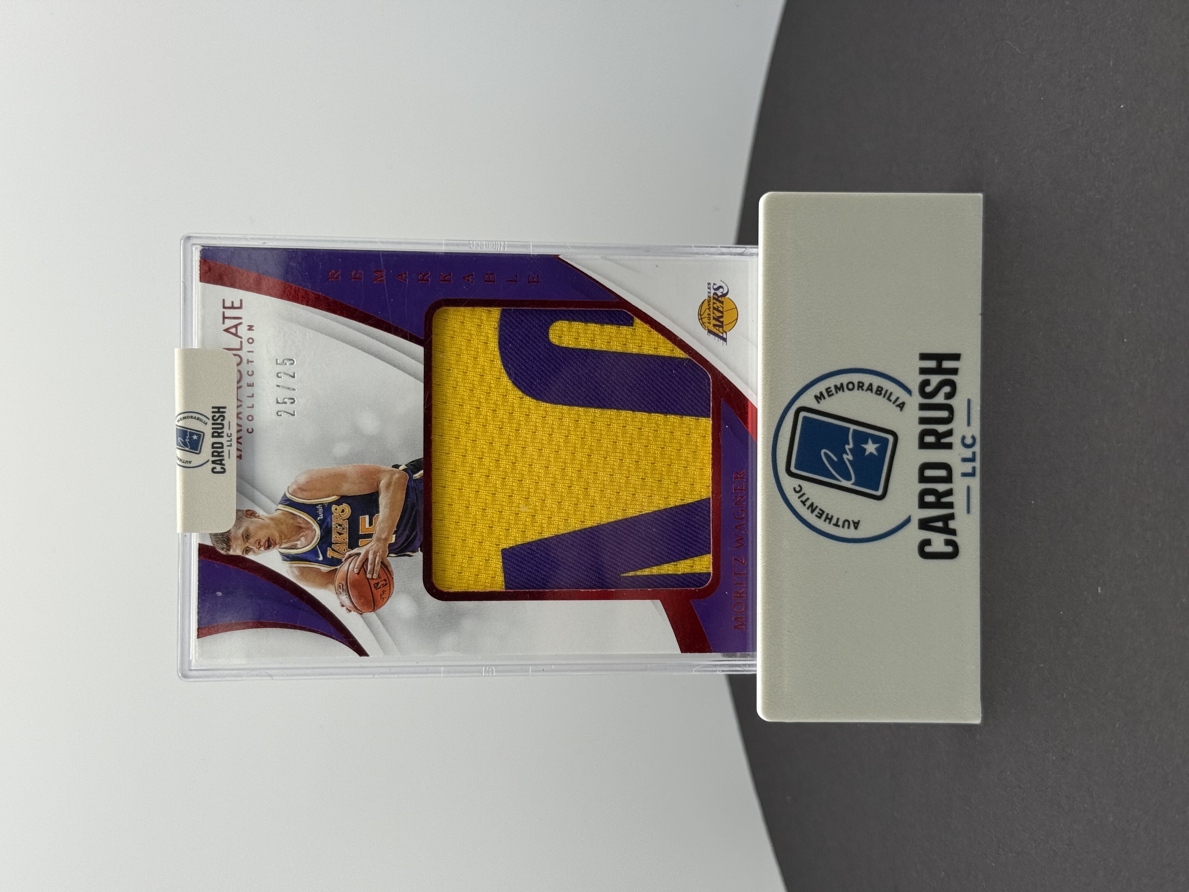 2018-19 Panini Immaculate Collection Memorabilia Basketball Trading Card - Moritz Wagner, front