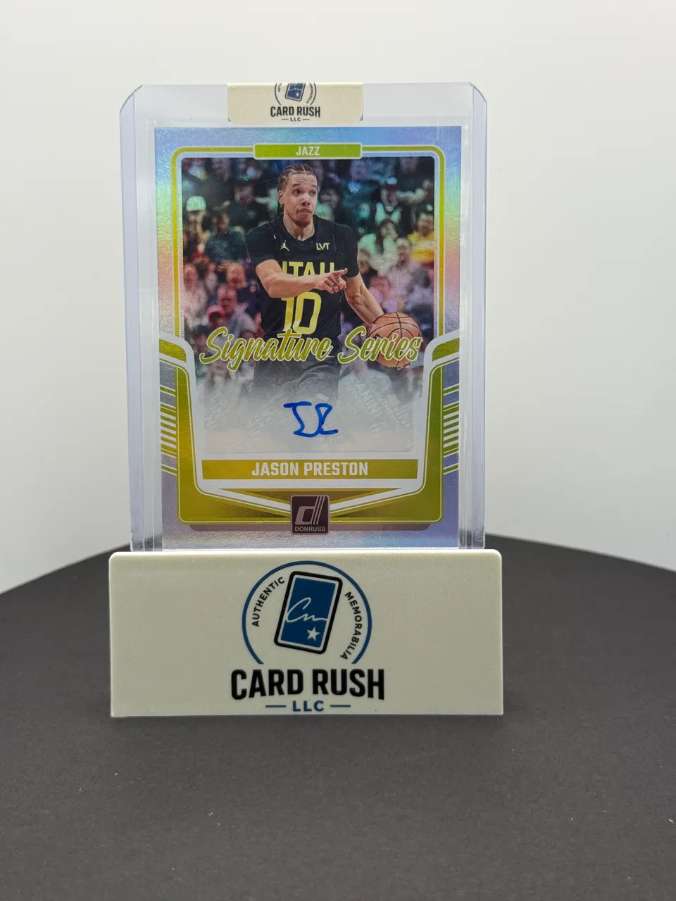 2024-25 Jason Preston Autographed Trading Card