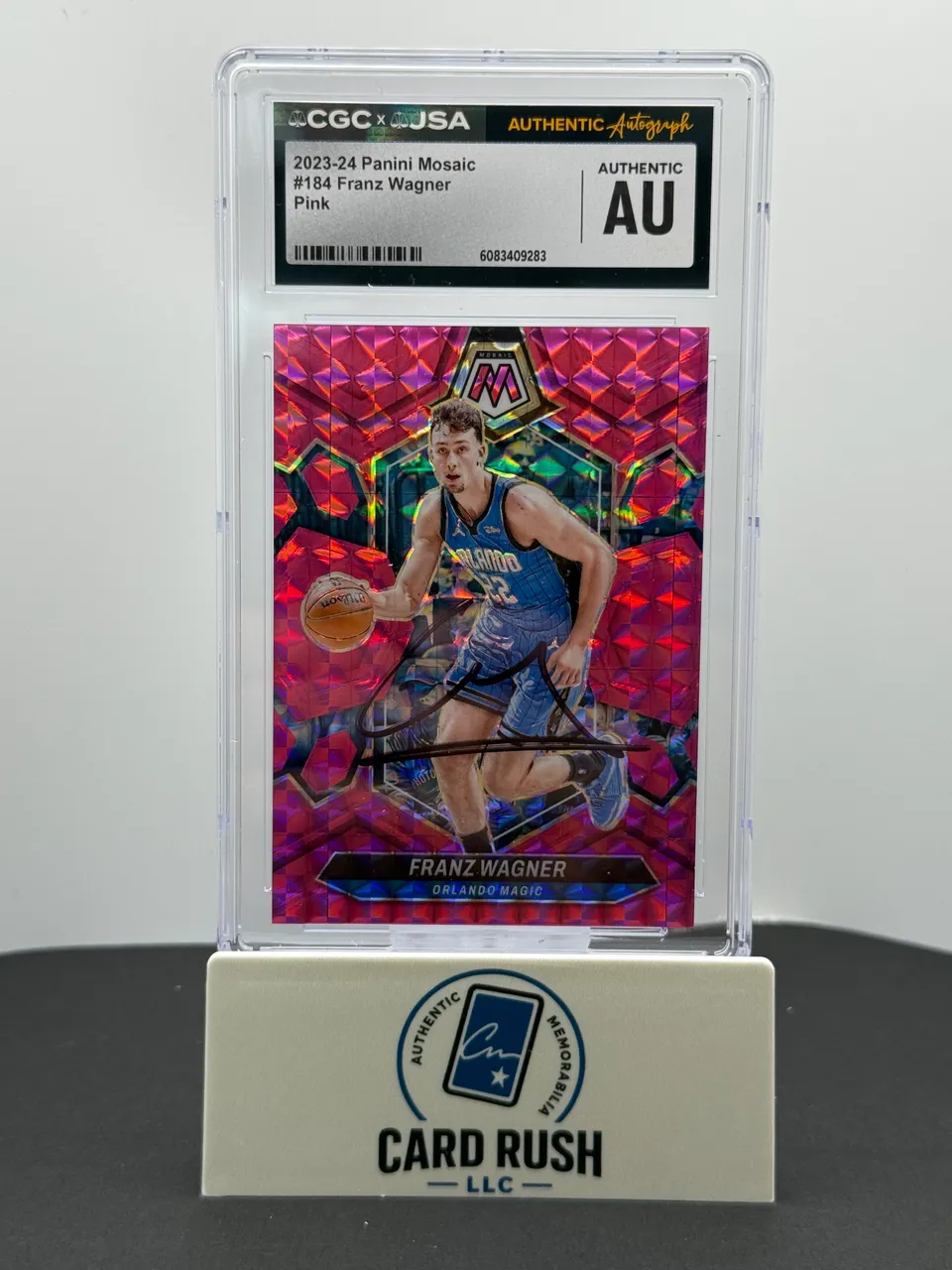 2022-23 Panini Mosaic Franz Wagner Autograph Card