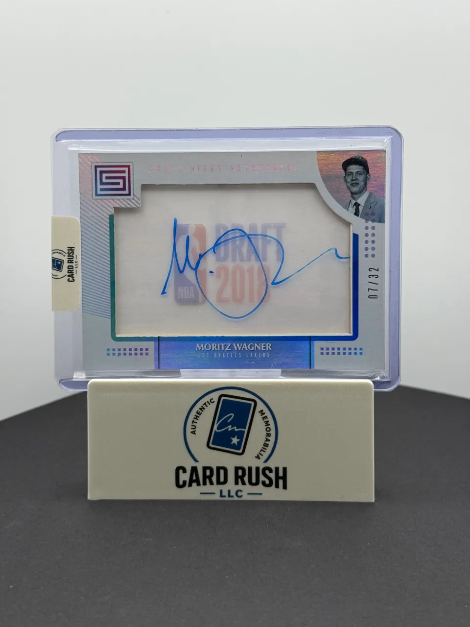 2018-19 Panini Status Moritz Wagner Autographed Basketball Card
