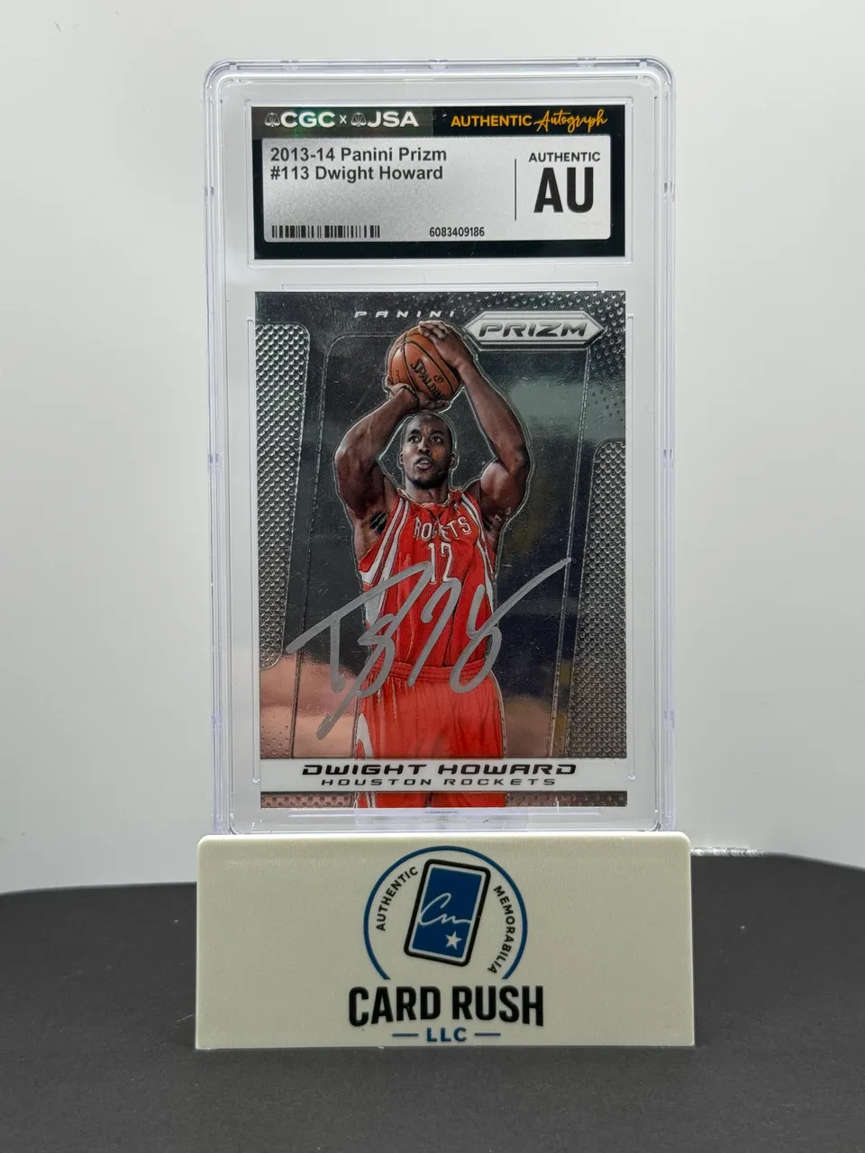 2013-14 Prizm Dwight Howard Autograph Basketball Card