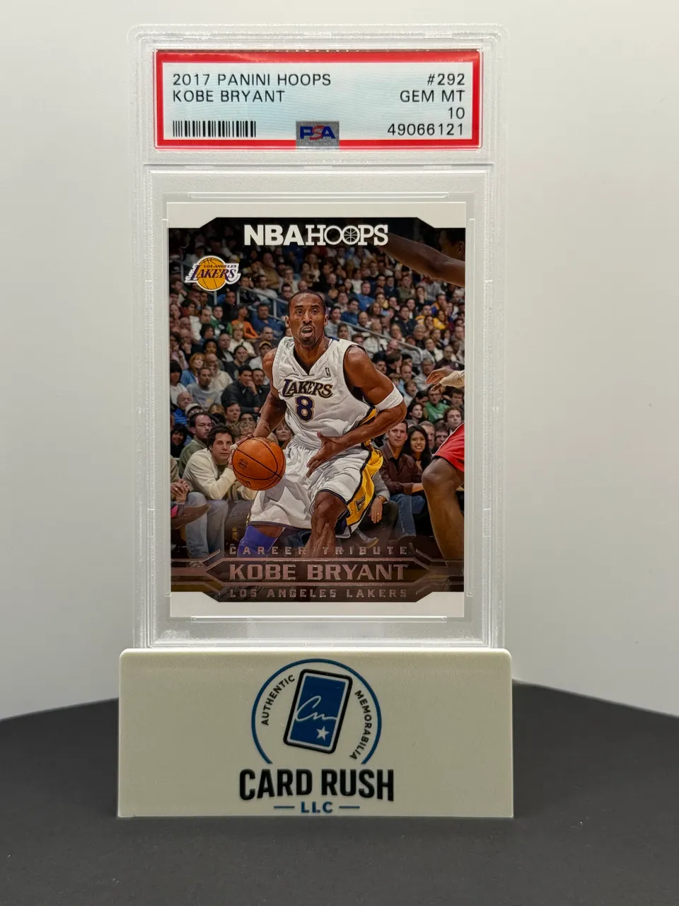 2017 Panini Hoops Kobe Bryant #292 PSA 10 GEM MT