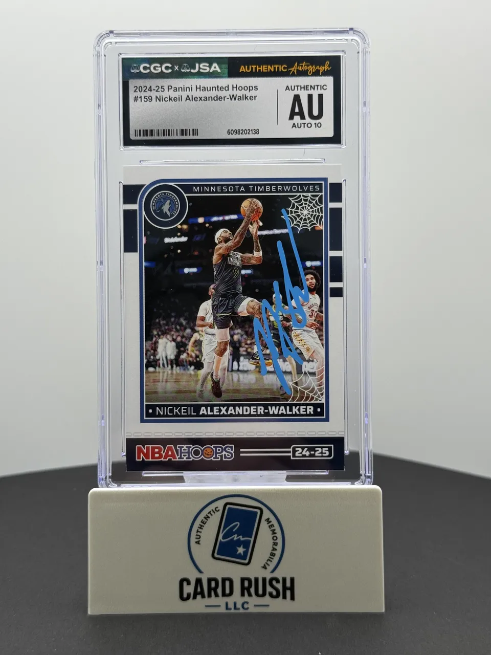 The Current Card — Nickeil Alexander-Walker's Haunted Hoops Autograph